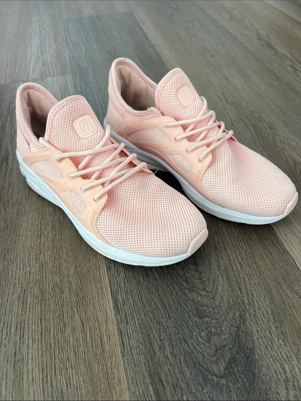 Light Pink Women's Mesh Athletic Sneakers
